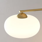 Valentina Suspension Multi Moderne, Verre/Metal, Blanc, Salon - Neutralighting