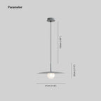 Arisha Suspension Dôme Moderne, Métal /Verre, Noir/Blanc/Grise, Chambre - Neutralighting
