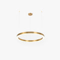 Arisha Suspension Anneau Moderne, Métal/Acrylique, Dorée, Salon - Neutralighting