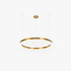 Arisha Suspension Anneau Moderne, Métal/Acrylique, Dorée, Salon - Neutralighting