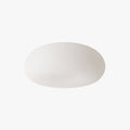 Arisha Plafonnier Ovale Moderne, Métal/Acrylique, Blanc, Salon - Neutralighting