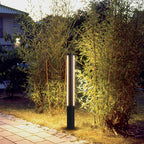 Ray Lampe Extérieure Cylindre Moderne, Métal/Acrylique, Noir, Couloir - Neutralighting