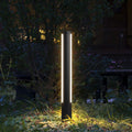 Ray Lampe Extérieure Cylindre Moderne, Métal/Acrylique, Noir, Couloir - Neutralighting