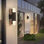 Gaela Applique Murale Rectangulaire Moderne Noir. Couloir - Neutralighting