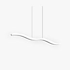 Arisha Moderne LED Suspension Blanc Métal Acrylique Salon Chambre à coucher - Neutralighting