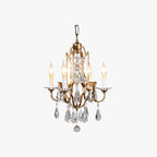 Silva Vintage LED Suspension Laiton Métal Cristal Salon Chambre à coucher - Neutralighting