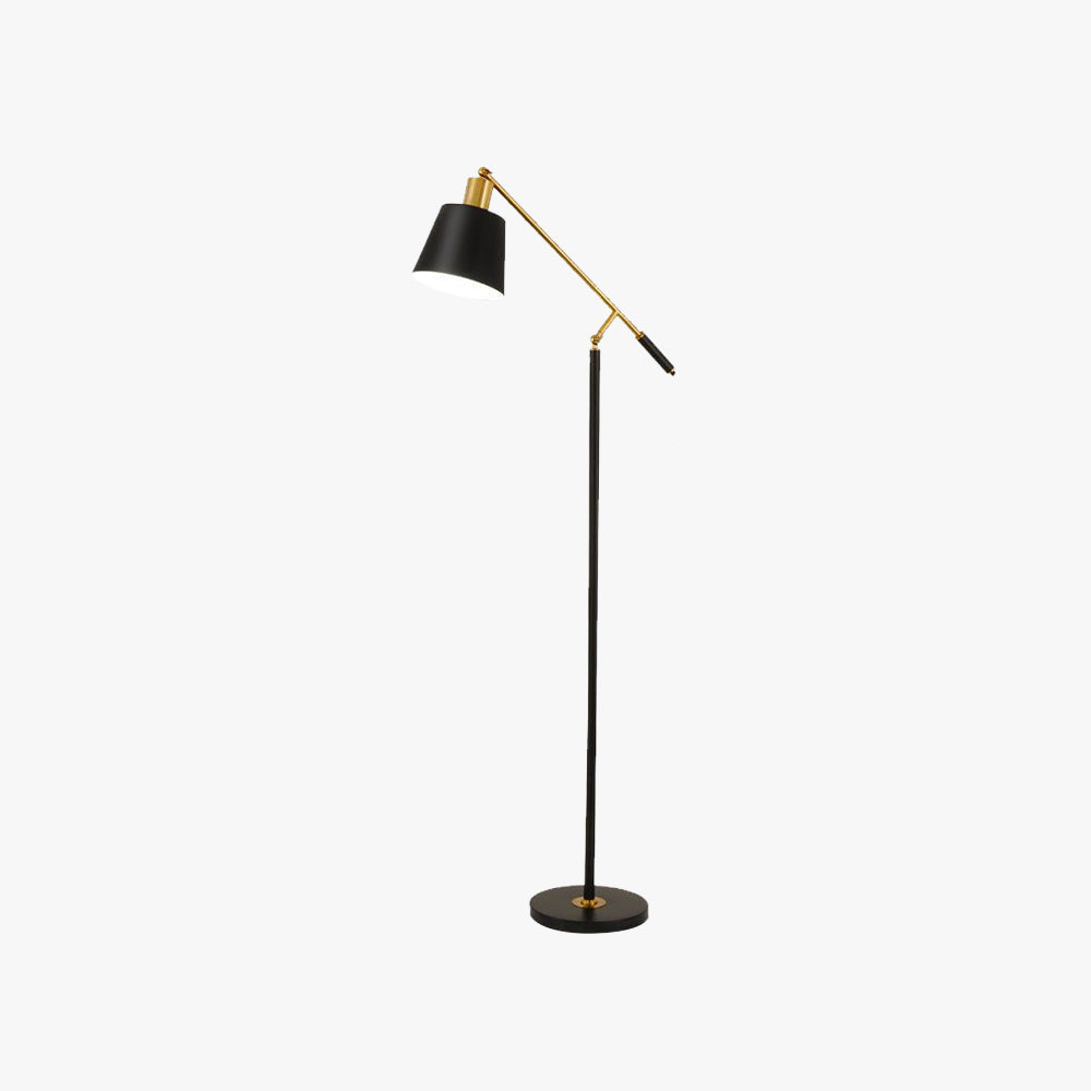 Mira Moderne LED Lampadaire Dôme Noir Métal Salon Salle à manger - Neutralighting