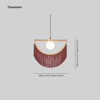 Aria Design Suspension Jaune/Vert/Rose/Café Métal/Tissu Chambre à coucher - Neutralighting