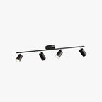Arisha Moderne LED Plafonnier Blanc Noir Métal Salon Chambre à coucher - Neutralighting
