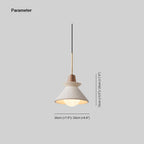 Muto Moderne LED Suspension Blanc Métal Ciment Salon Chambre à Coucher - Neutralighting