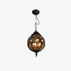 Silva Sphère Vintage LED Suspension Noir Bronze Métal Verre Salon Chambre à coucher - Neutralighting