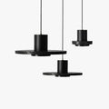 Arisha Suspension Cylindre Moderne, Pierre, Noir, Chambre - Neutralighting