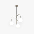 Valentina Suspension Multi Moderne, Metal/Verre, Blanc, Chambre - Neutralighting