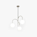 Valentina Suspension Multi Moderne, Metal/Verre, Blanc, Chambre - Neutralighting