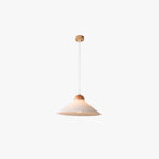 Muto Suspension Bol Moderne, Bois/Verre, Marron, Salon - Neutralighting