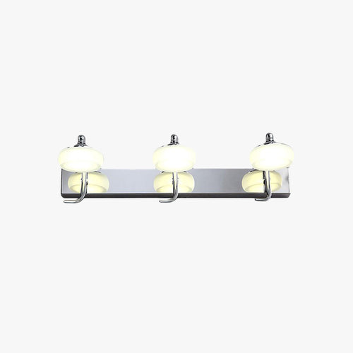 Arisha Applique Murale en Forme de Lanterne, Métal/Verre, Blanc, Chambre - Neutralighting