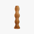 Muto Lampadaire Vague Moderne, Bois, Kaki, Salon - Neutralighting