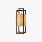 Muto Lampadaire Rectangulaire Moderne, Bois/Tissu, Bois, Salon - Neutralighting