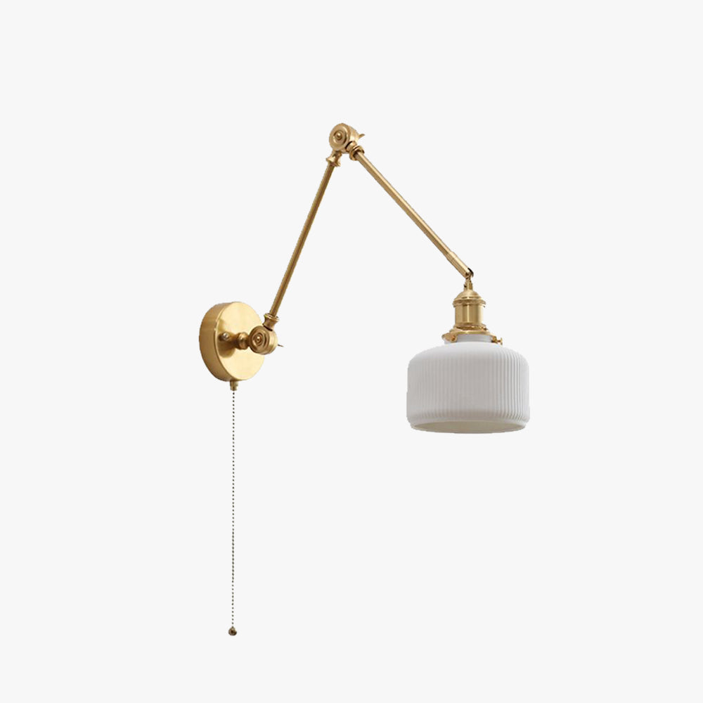 Epoch Applique Murale Orientable Minimaliste, Métal/Céramique, Blanc - Neutralighting
