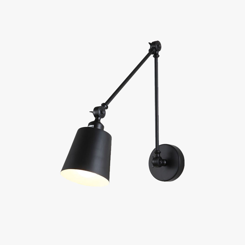 Epoch Applique Murale Minimaliste, Métal, Noir/Blanc, Salon/Chambre - Neutralighting