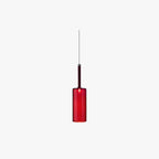Priya Lustre Suspension Moderne Minimaliste Verre Clair/Gris Bar - Neutralighting