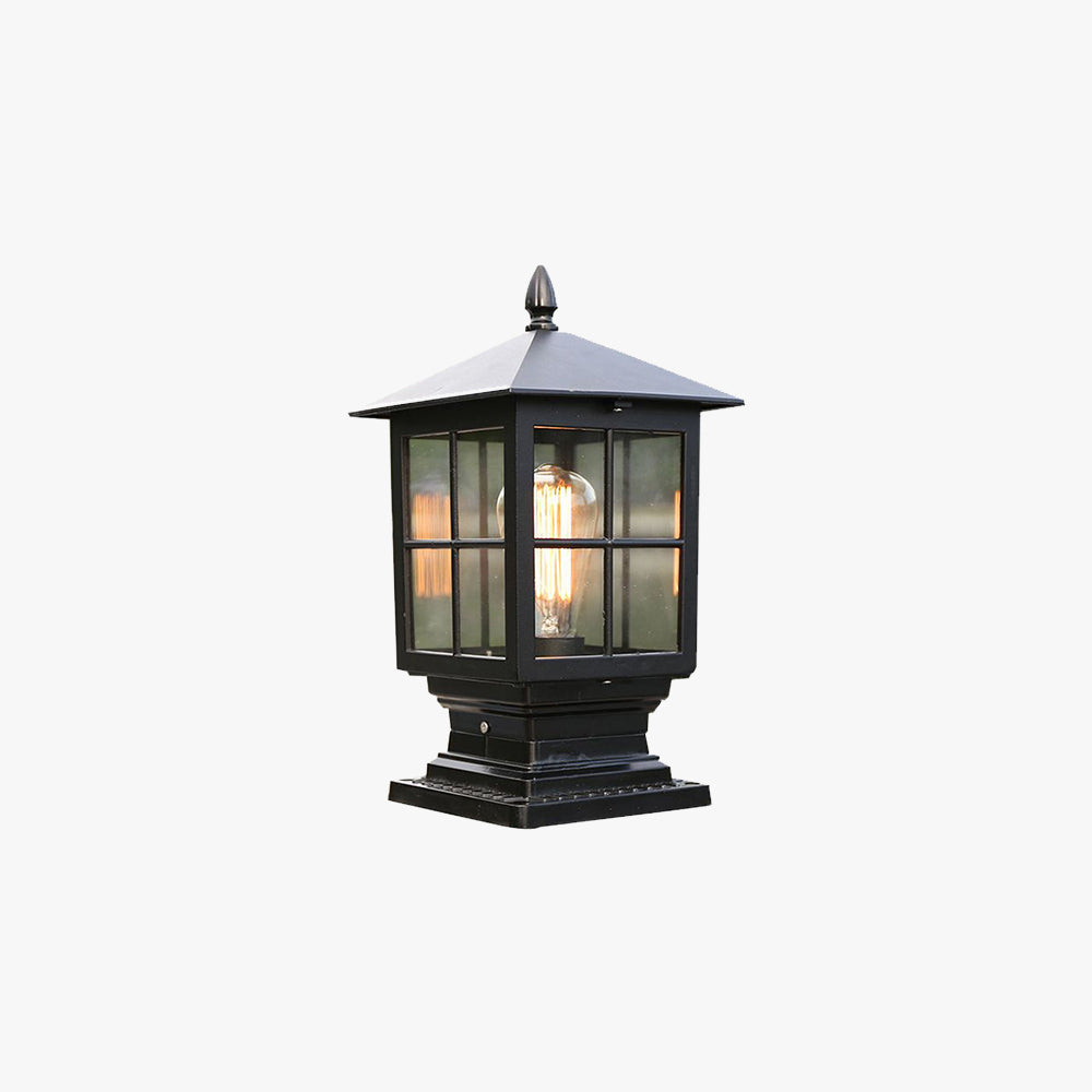 Silva Lampe de Poteau en forme de Lanterne, L 35CM - Neutralighting