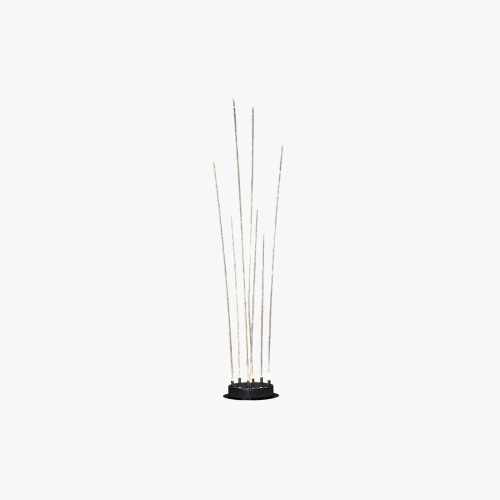 Ray Lampe Extérieur au sol Linéaire Simple, Métal, Blanc, Cour - Neutralighting