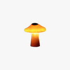 Ray Lampe Extérieure au sol Champignon Moderne, Résine, Orange, Cour - Neutralighting