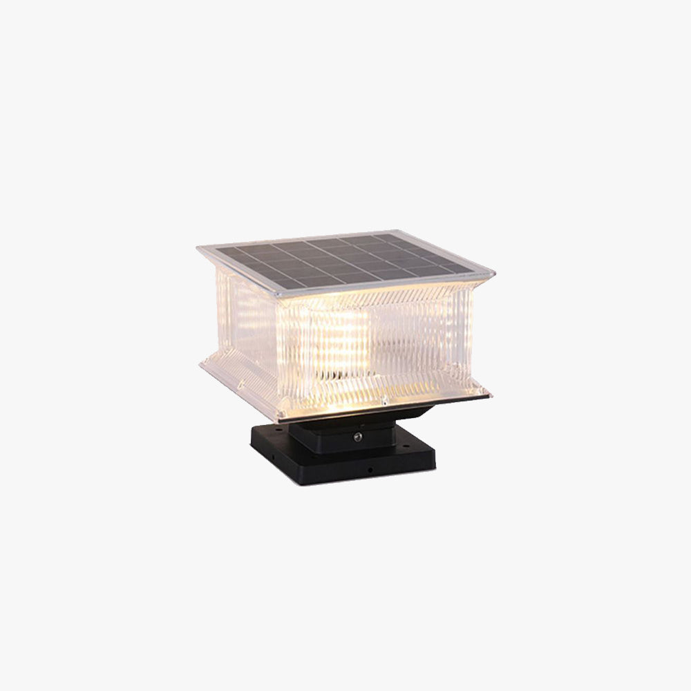 Ray Lampe de Poteau Solaire, L 18 CM - Neutralighting
