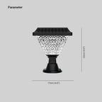 Ray Lampe de Poteau Solaire Géométrique - Neutralighting