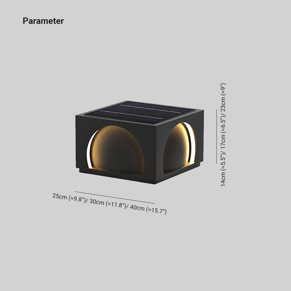 Ray Lampe de Poteau, L 25/30/40CM - Neutralighting
