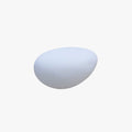 Ray Lampe Extérieure au Sol Pierre Simple, Acrylique, Blanc, Cour - Neutralighting