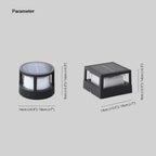 Ray Lampe Solaire de Poteau, Basique, L 14/18CM - Neutralighting