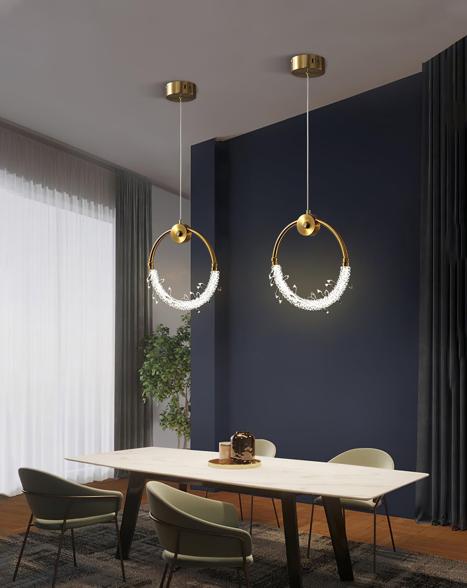 Lustre Lampe Pendante Élégante en Cristal - Neutralighting
