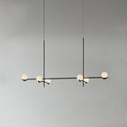 Noir Suspension Minimaliste en Verre - Neutralighting