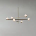 Noir Suspension Minimaliste en Verre - Neutralighting