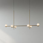 Noir Suspension Minimaliste en Verre - Neutralighting