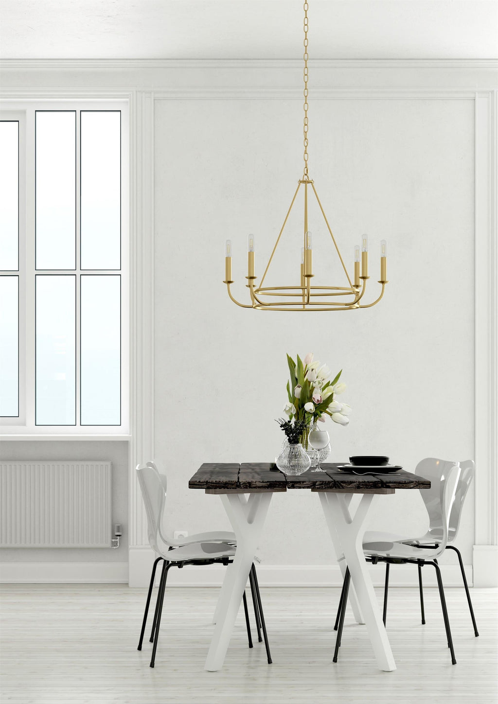 Xenuvyh Moderne Minimaliste Ancien Industriel Métal Lustre - Neutralighting