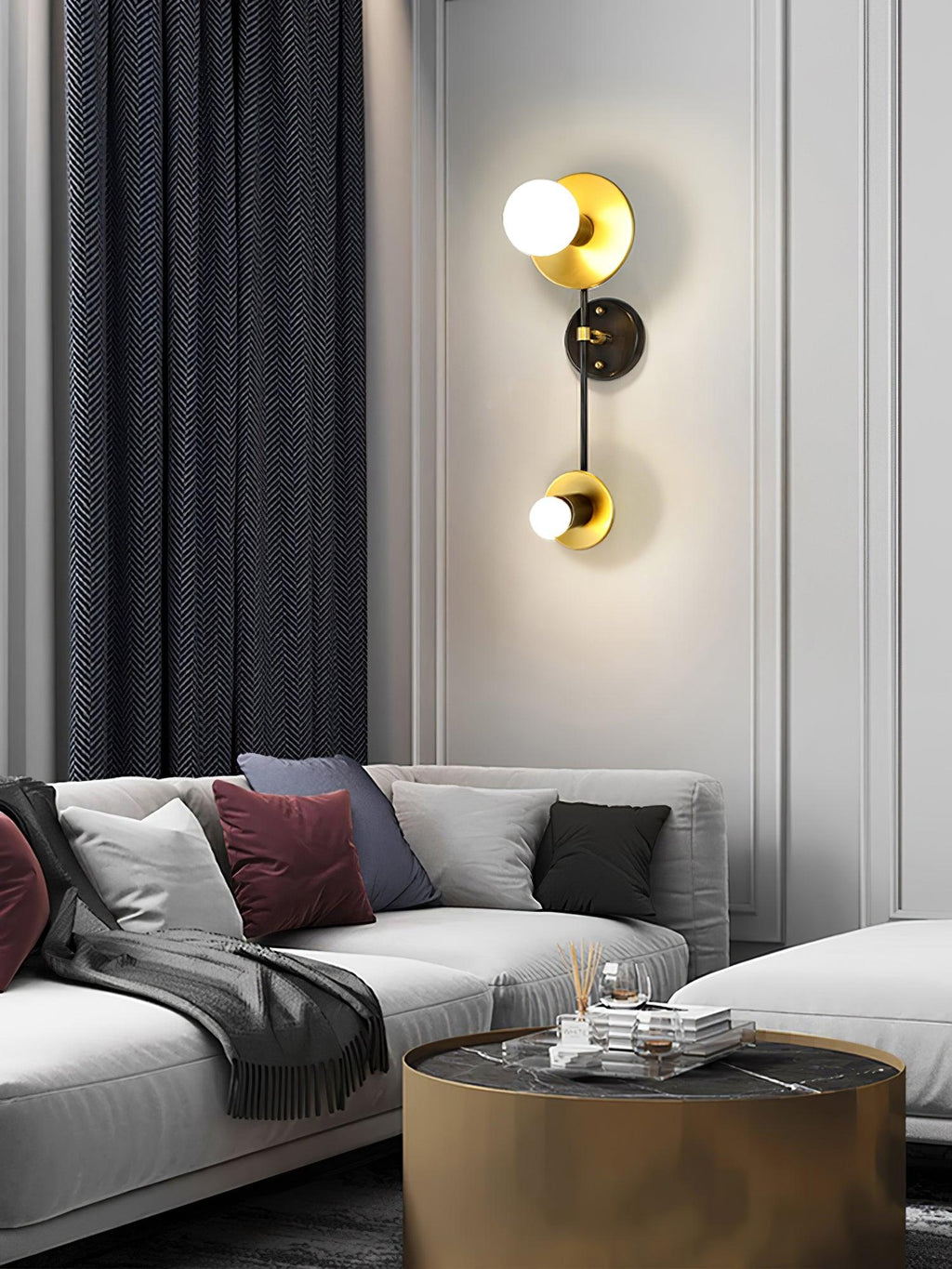 Balance Premium Élégance Échelle Marbre Applique Lumière - Neutralighting