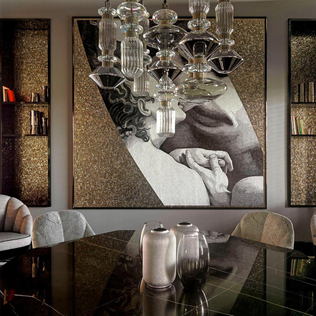 Vionisis Suspension Lampe en Verre de Luxe - Neutralighting