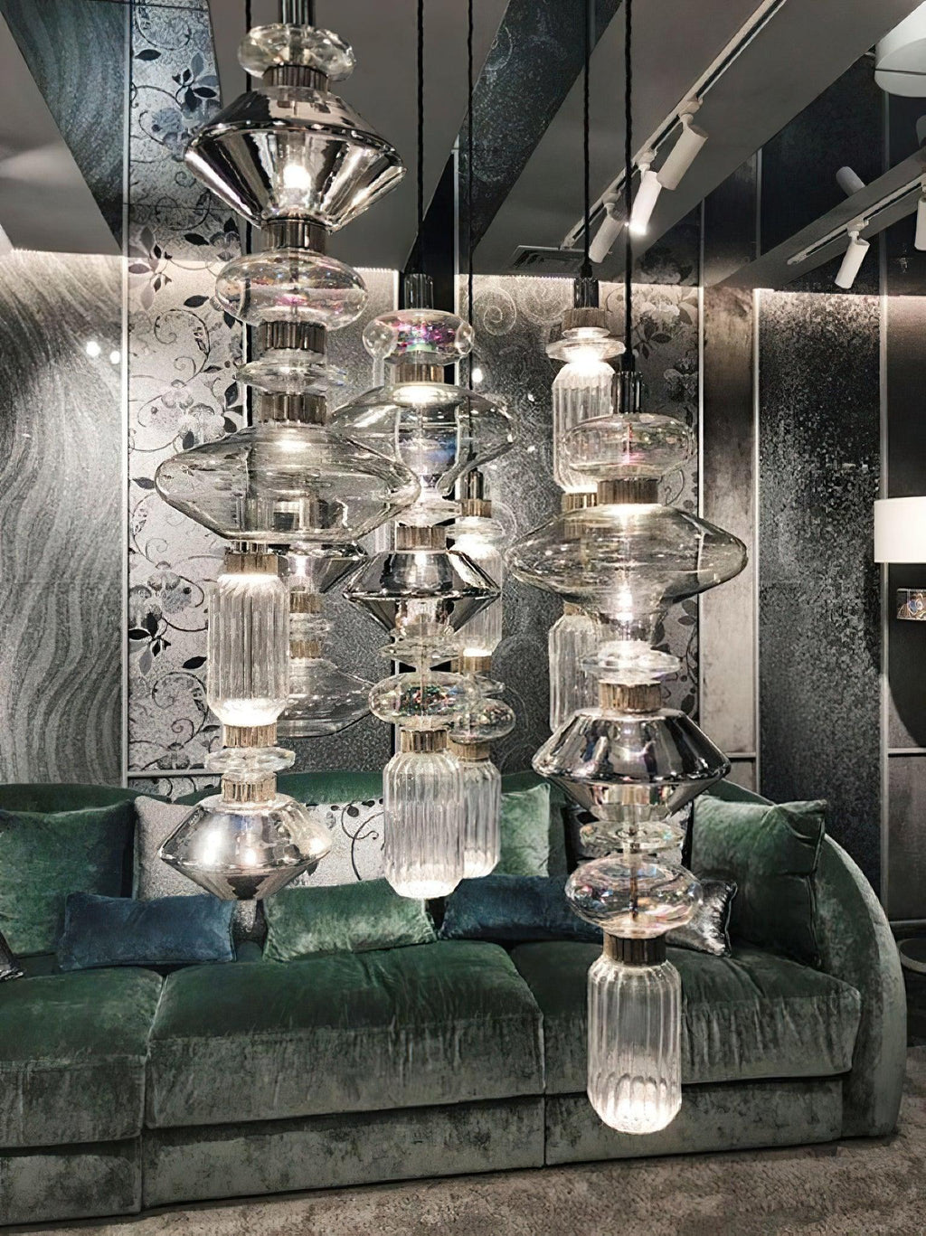 Vionisis Suspension Lampe en Verre de Luxe - Neutralighting