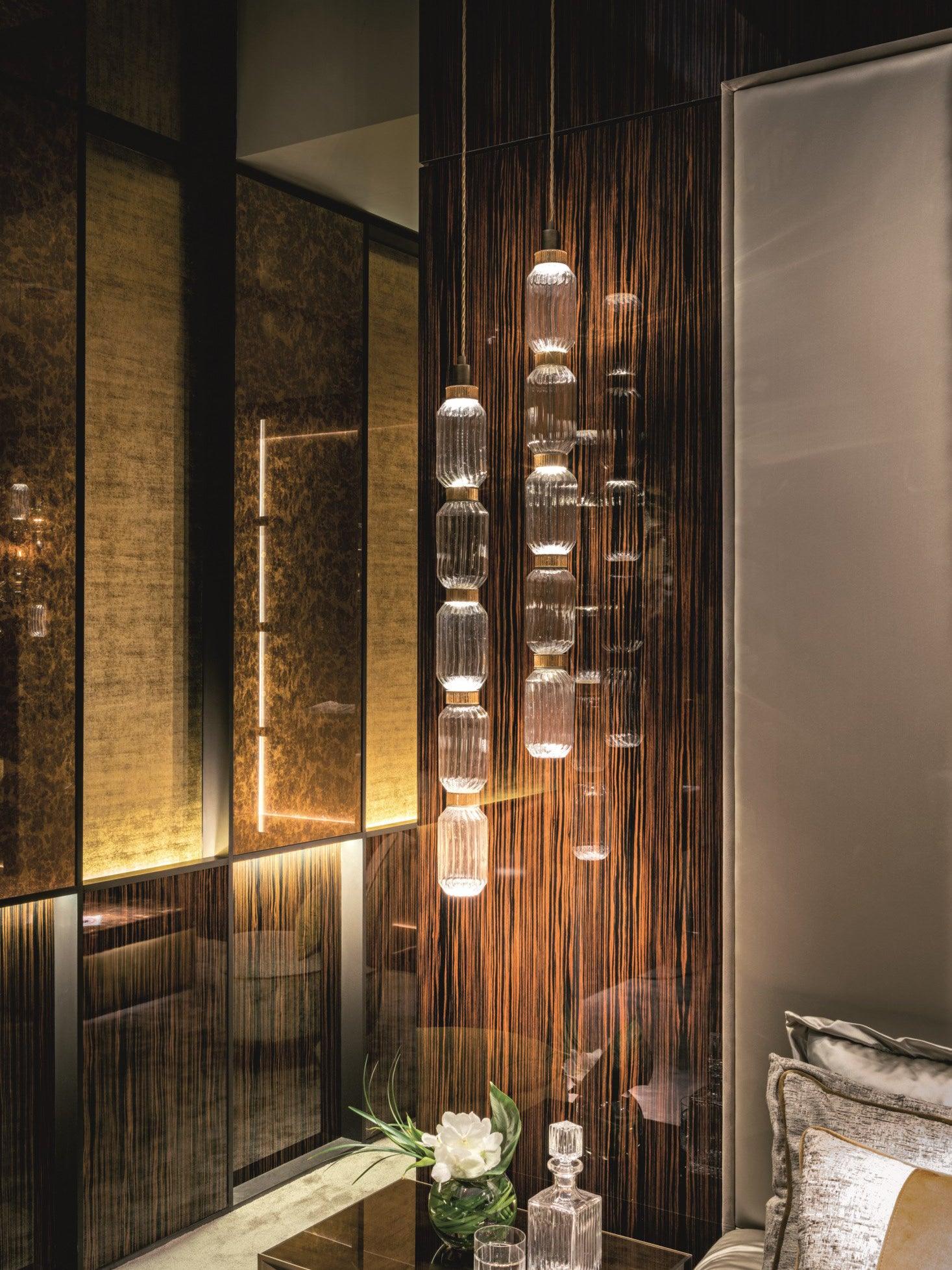 Vionisis Suspension Lampe en Verre de Luxe - Neutralighting