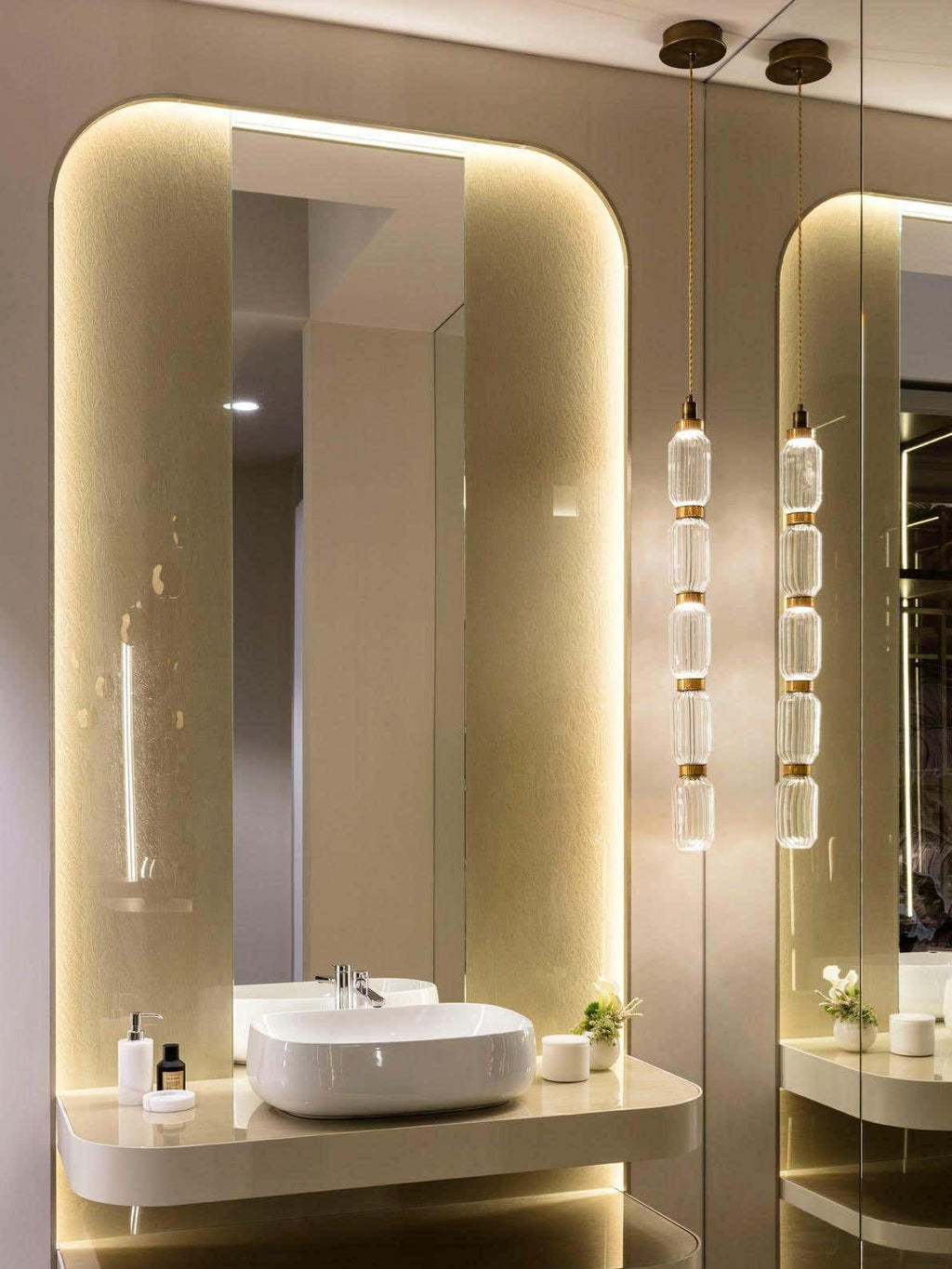 Vionisis Suspension Lampe en Verre de Luxe - Neutralighting