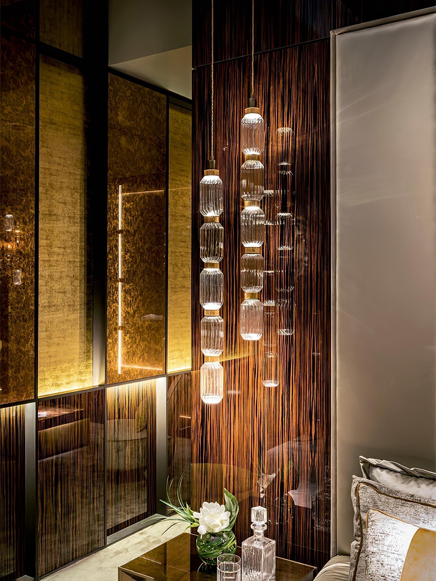 Vionisis Suspension Lampe en Verre de Luxe - Neutralighting