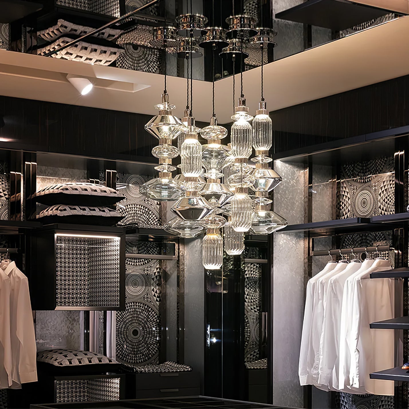Vionisis Suspension Lampe en Verre de Luxe - Neutralighting