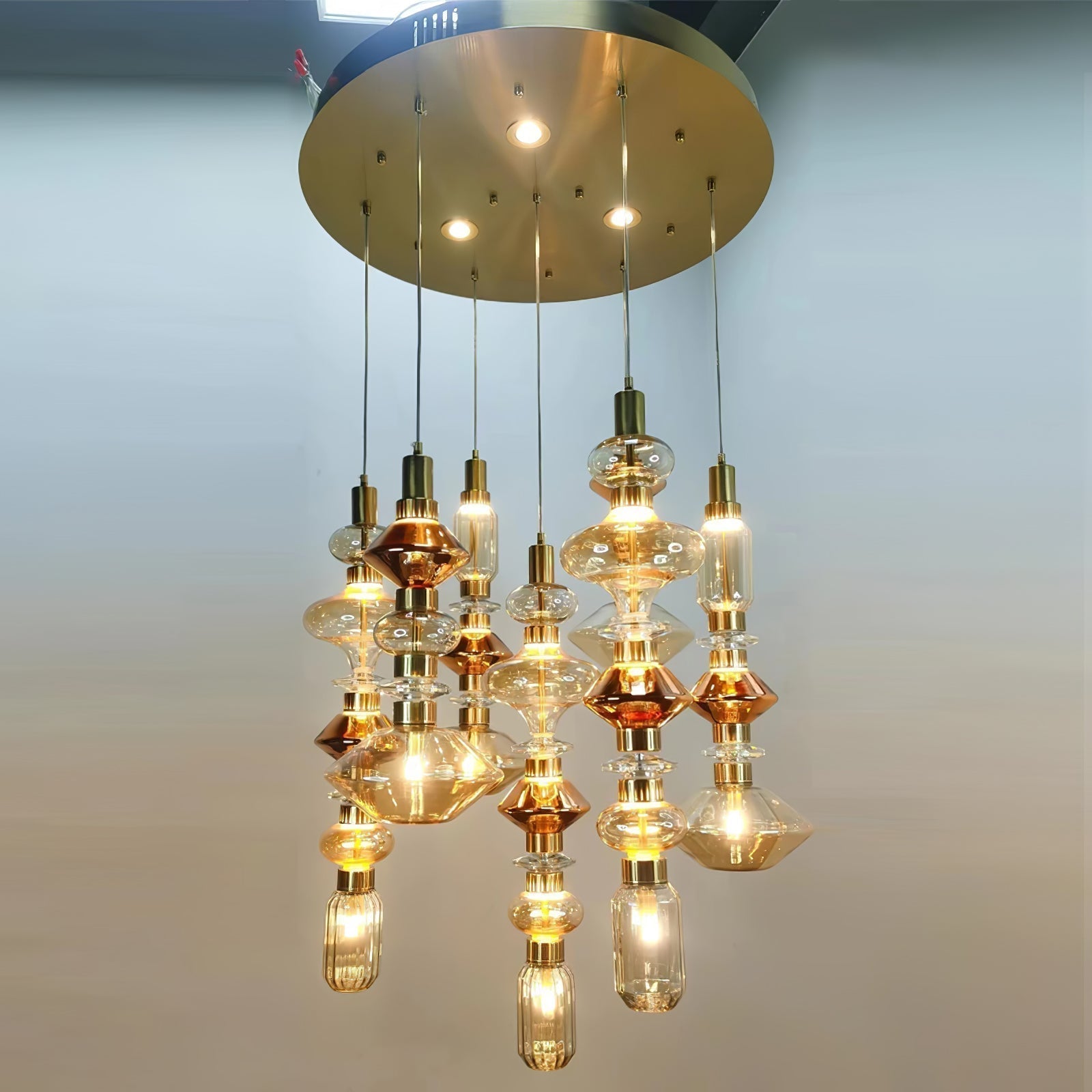 Vionisis Suspension Lampe en Verre de Luxe - Neutralighting