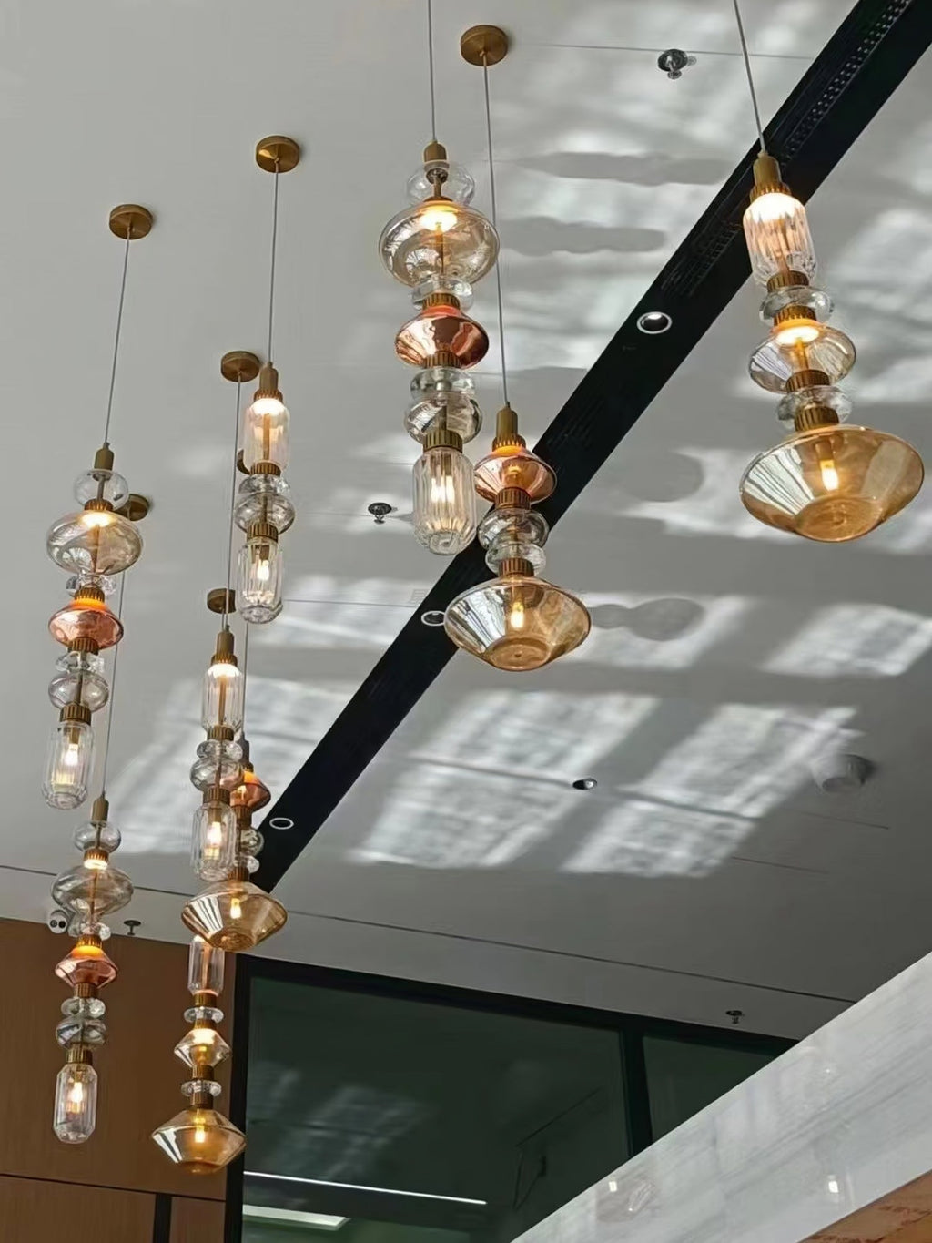 Vionisis Suspension Lampe en Verre de Luxe - Neutralighting