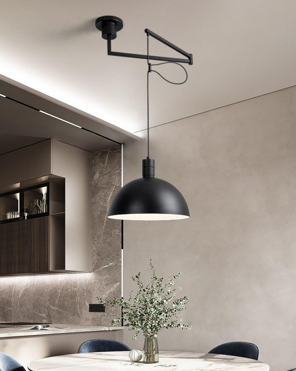 Emino Lustra Lampe Suspendue Ajustable Élégante - Neutralighting