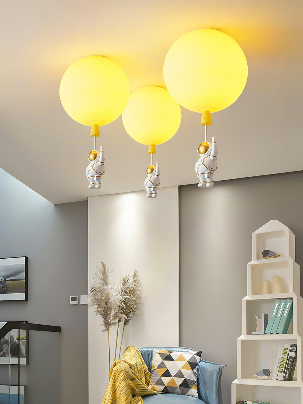 Iraeiel Plafonnier Glossy Unique en Forme de Ballon - Neutralighting