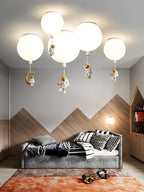 Iraeiel Plafonnier Glossy Unique en Forme de Ballon - Neutralighting